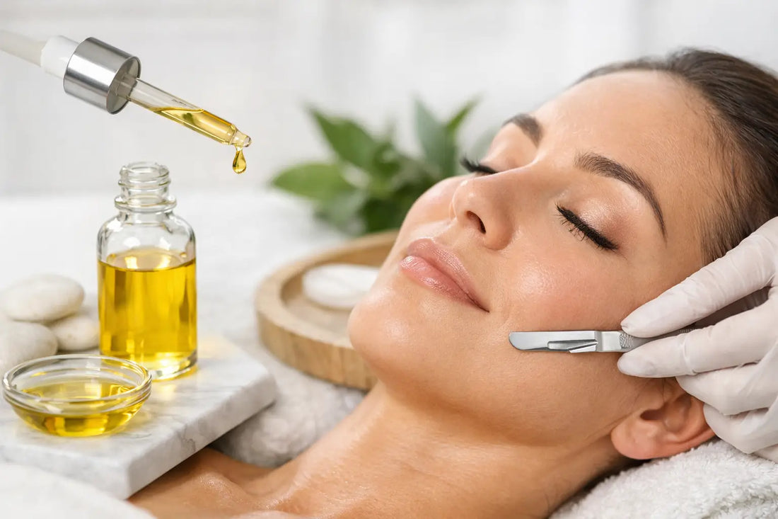 What Oil to Use for Dermaplaning