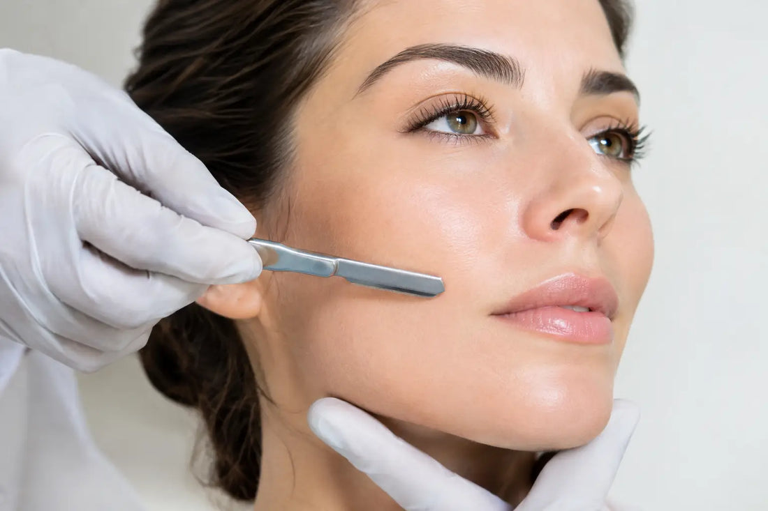 Dermaplaning for Skincare Product Penetration