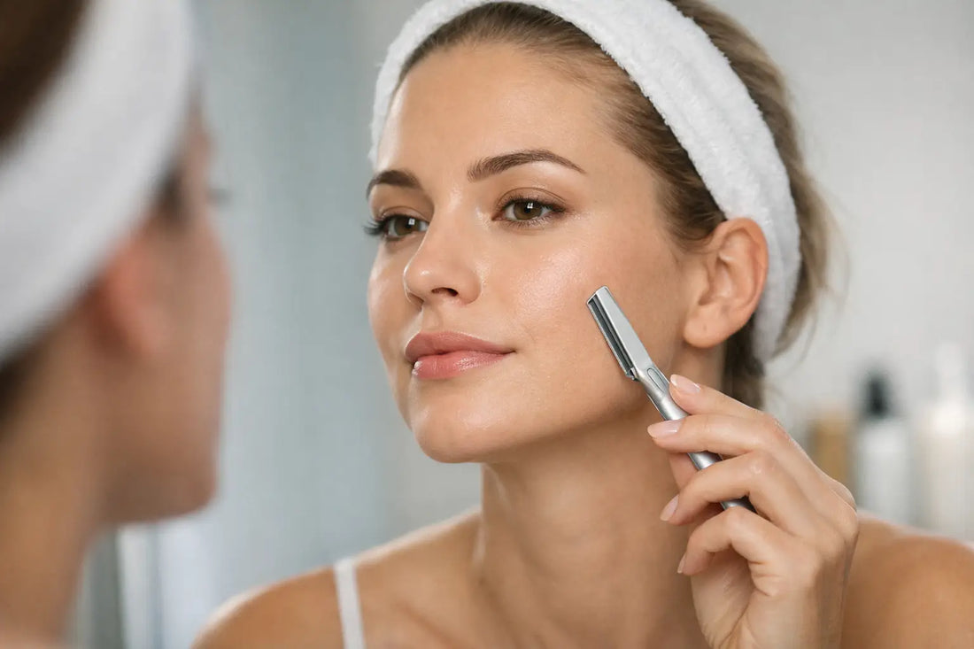 How to Exfoliate Face With Razor Safely