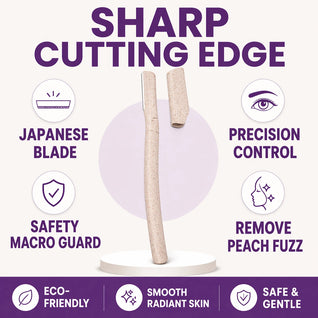 Pro Smooth Dermaplaning Razors (3 Pack - Wheatstraw)
