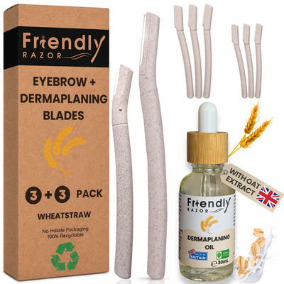 dermaplaning kit 3+3 pack