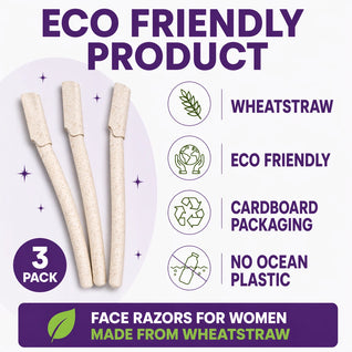 Pro Smooth Dermaplaning Razors (3 Pack - Wheatstraw)