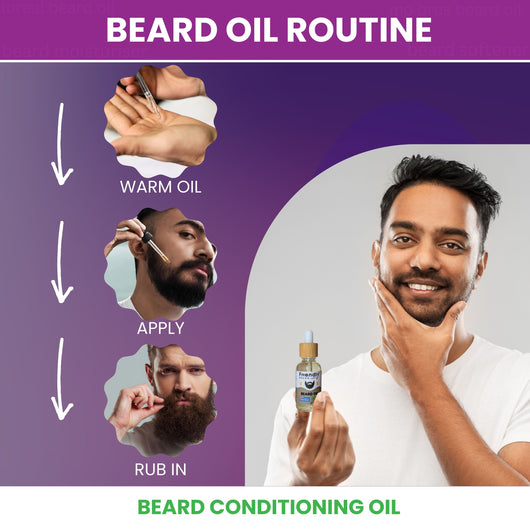 how to use beard oil