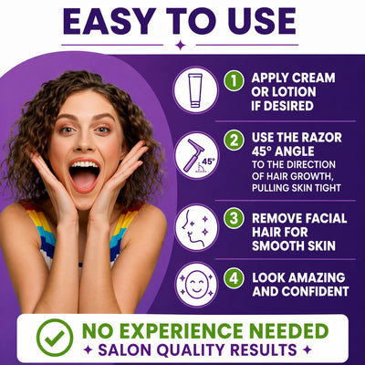 how to use dermaplaning razors