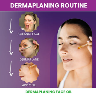 Dermaplaning Oil + Pro Smooth Razors (Various Pack Options)