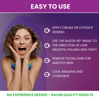Pro Smooth Dermaplaning Razors (12 Pack - Wheatstraw)