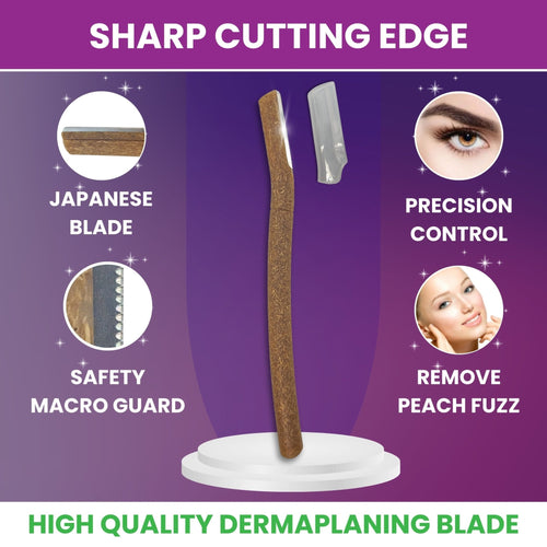 Pro Smooth Dermaplaning Razors (3 Pack - Coconut)