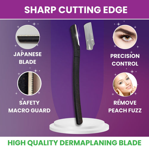 Pro Smooth Dermaplaning Razors (3 Pack - Coffee)